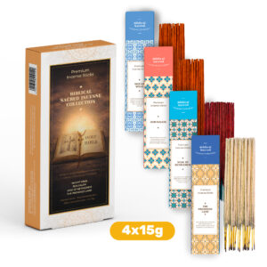 Collection d'Encens Sacré Biblique — 4 × 15 g
