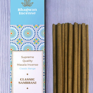 Sambrani Classique – Mélange Pur Benjoin Bâtonnets d'Encens