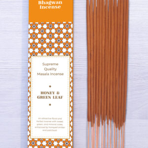 Miel & Feuille Verte Bâtonnets d'Encens – Image 2