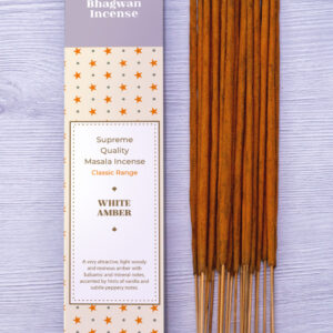 White Amber Incense Sticks - Image 2