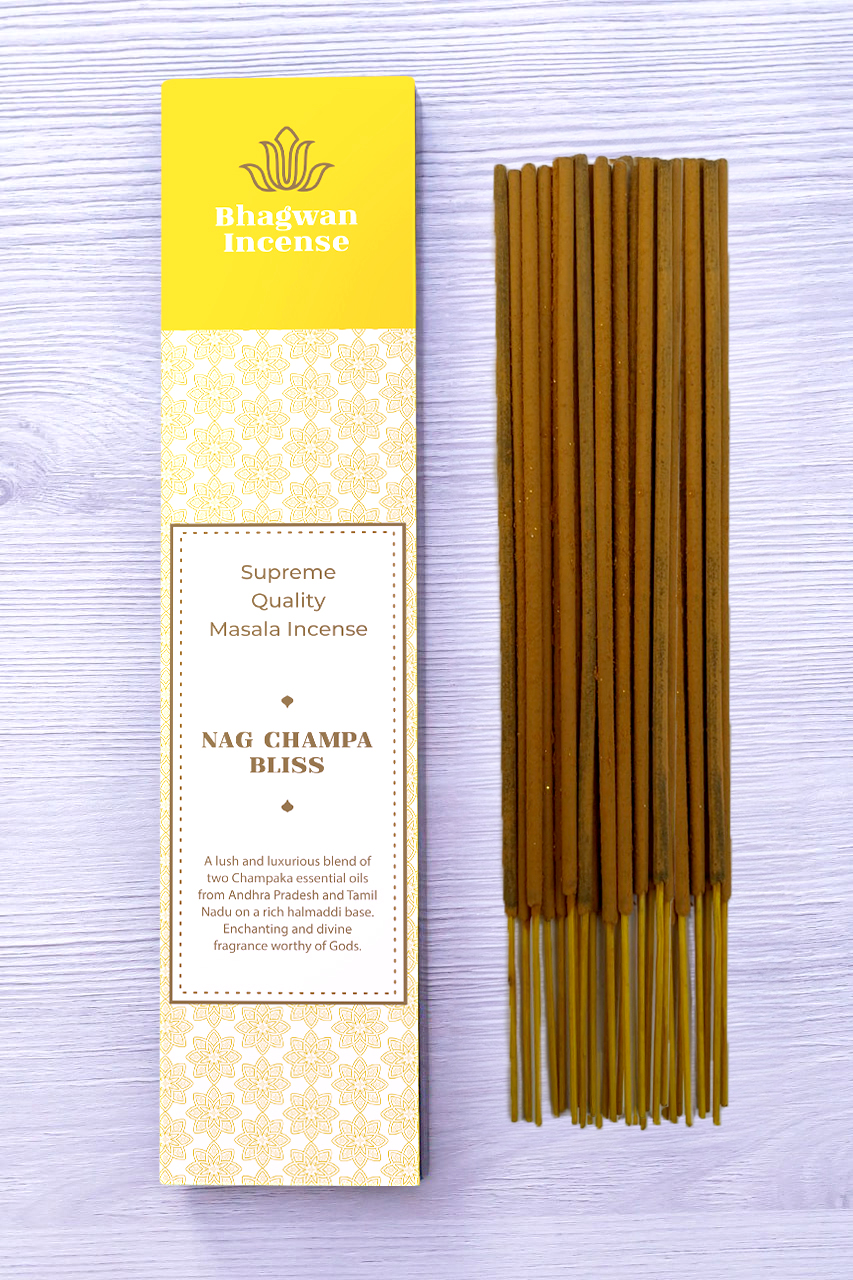 Bețișoare parfumate Nag Champa Beatitudine - imagine 2
