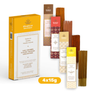 Nag Champa Luxury Incense Collection - 4 x15g