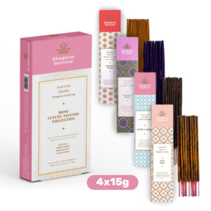 Rose Luxury Incense Sticks Collection - 4 x 15g