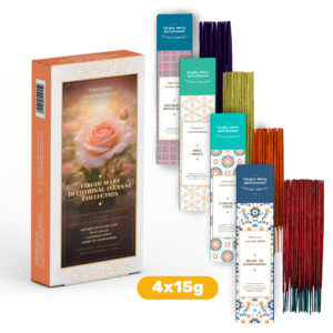 Collection d'Encens de Dévotion à la Vierge Marie — 4 × 15 g.