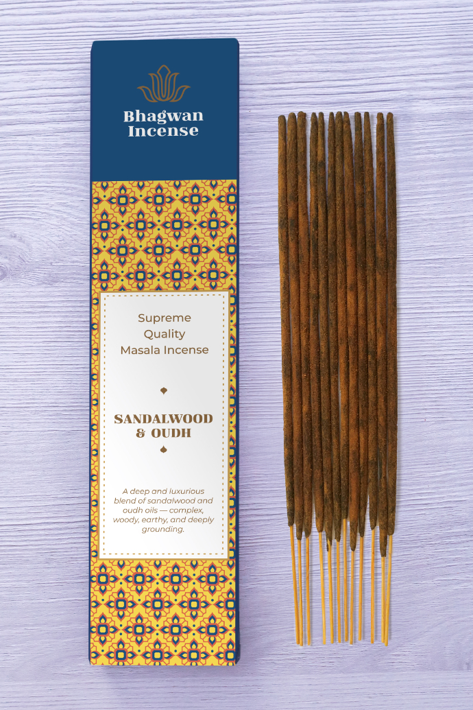 Sandalwood & Oudh Incense Sticks - Image 2